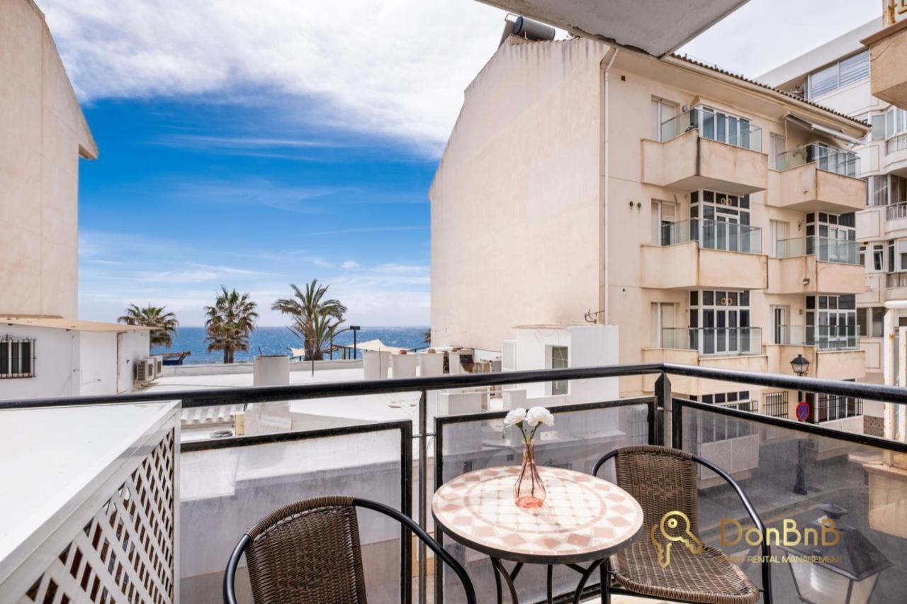 Cozy Apartment With Sea View And Private Parking In Fuengirola Kültér fotó